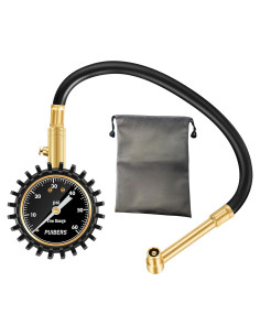 Manómetro de Presión de Neumáticos PUIBERS 60 PSI con Chuck 90