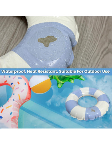 Kit de reparación inflable Urdar Brunnr 12 Pcs 3" a prueba de agua