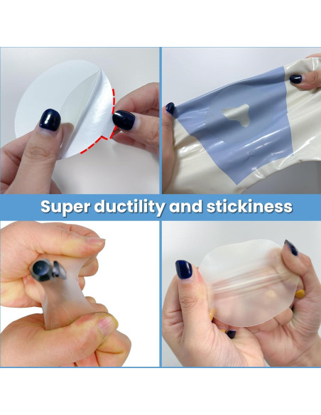 Kit de reparación inflable Urdar Brunnr 12 Pcs 3" a prueba de agua