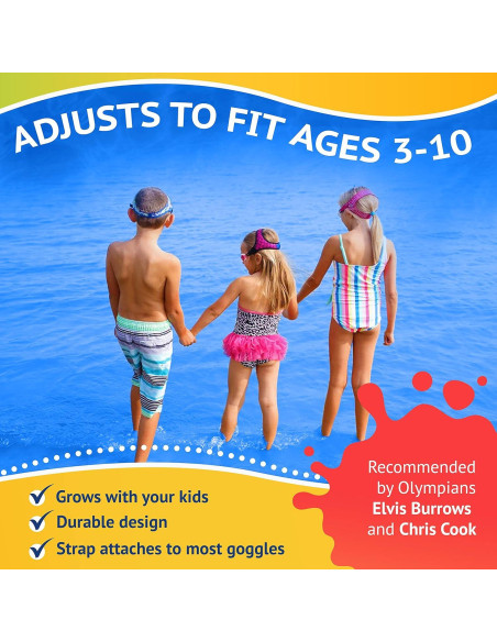 Gafas de natación anti-vaho Frogglez para niños 3-10 años