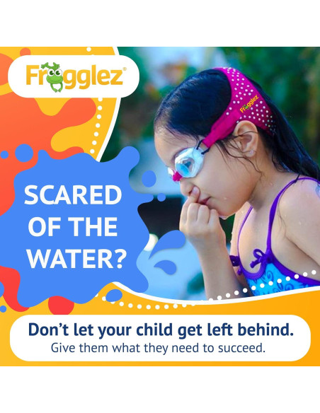 Gafas de natación anti-vaho Frogglez para niños 3-10 años