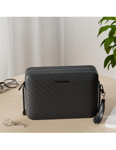 Bolso Cruzado ALDO Andressera para Mujeres Negro 2