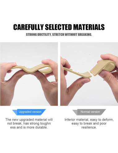 Ganchos para Reposacabezas de Automóvil Osilly - 4 Piezas Beige