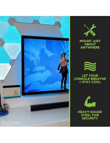 Soporte de Pared HIDEit para Nintendo Switch - Acero Resistente