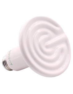 Bombilla de Calor Cerámica AIICIOO 60W para Reptiles 110V