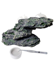 Plataforma de Sol para Tortugas PINVNBY 21x8.5x8 cm Resina