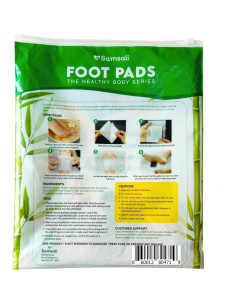 Parches para pies Samsali 120 unidades jengibre y lavanda 2