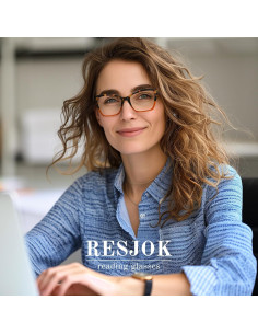 Paquete de 3 Gafas de Lectura Resjok con Bloqueo Luz Azul 2