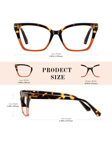 Paquete de 3 Gafas de Lectura Resjok con Bloqueo Luz Azul