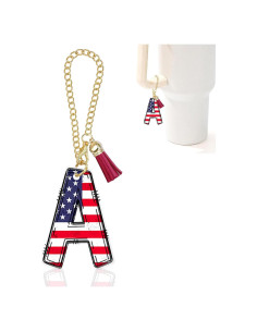 Encantos de Letras A-Z para Taza Stanley 40oz - Accesorios Personalizados