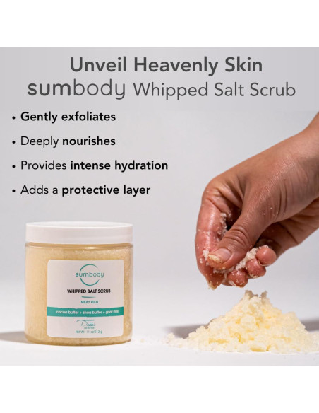 Exfoliante de Sal Batido Sumbody 595g Splash Cítrico Hidratante