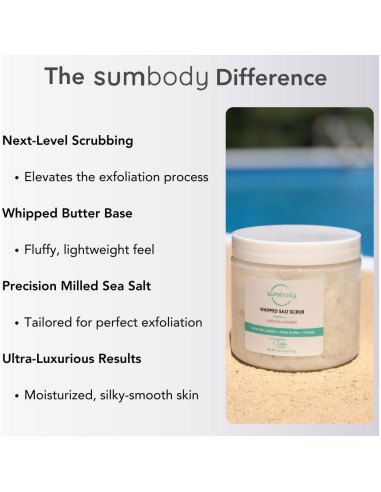 Exfoliante de Sal Batido Sumbody 595g Splash Cítrico Hidratante