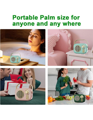 Altavoz Bluetooth Inalámbrico Retro Dosmix T8Mini Azul