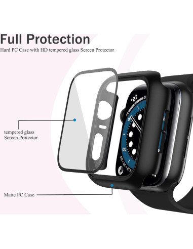 Estuche Protector Pocoukate para Apple Watch Series 10 42mm - 12 Colores