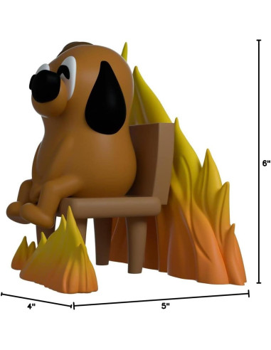 Figura de Vinilo Youtooz Esto Está Bien Perro 9.4 cm