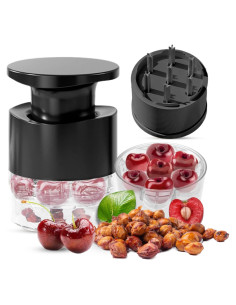 Deshuesador de Cereza COKSDUPID 7 Agujeros Negro
