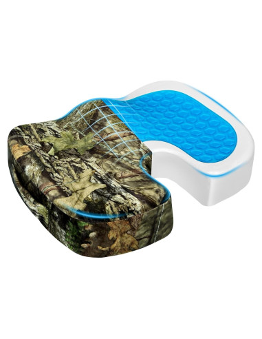 Cojín de Gel Viscoelástico Season Guard para Alivio Lumbar 45x35 cm