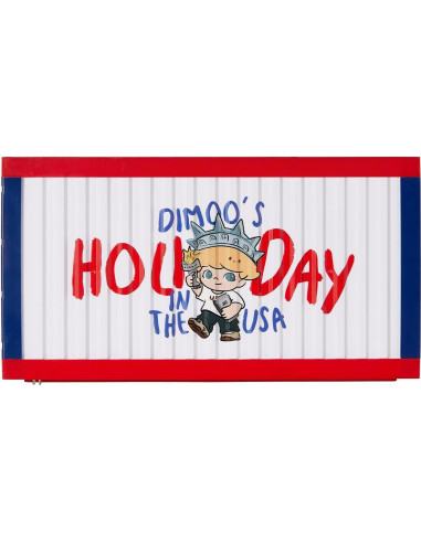 Contenedor de Exhibición Luminoso POP MART DIMOO'S 19x35 cm