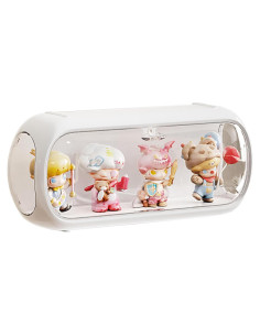 Caja de Exhibición Acrílica WMM 29.7x10.4x13.2 cm Blanca