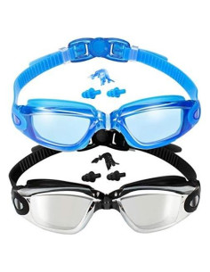 Gafas de Natación EverSport Anti Niebla UV - Paquete de 2