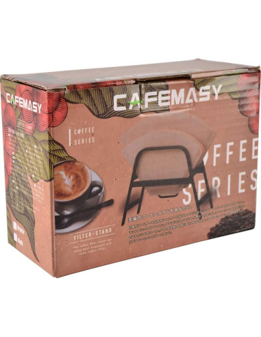 Soporte para Filtros de Café CAFEMASY Metal Negro 100 Piezas