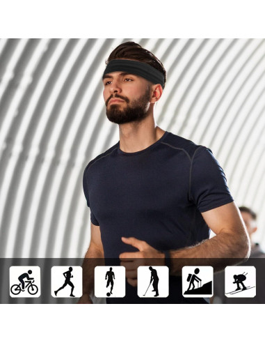 Cintas deportivas antideslizantes ONEYE - 5 piezas absorbentes