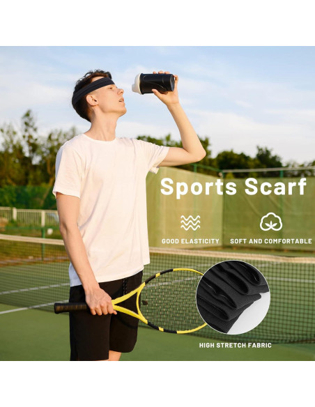 Cintas deportivas antideslizantes ONEYE - 5 piezas absorbentes