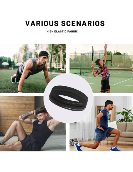 Cintas deportivas antideslizantes ONEYE - 5 piezas absorbentes