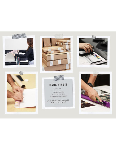 Arte de Pared Surfista Haus and Hues 30x40 cm Marco Beige