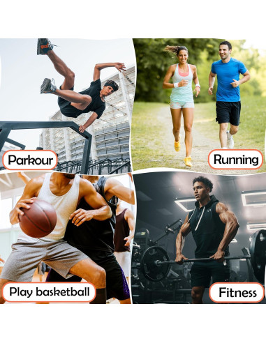 Cintas deportivas antideslizantes ONEYE - 5 piezas absorbentes