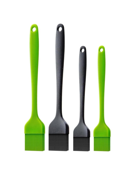 Brocha de Silicona Ortaco 4 Paquete para Hornear y Cocinar