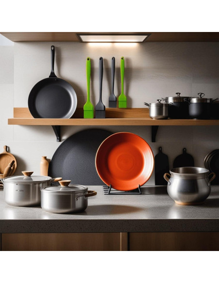 Brocha de Silicona Ortaco 4 Paquete para Hornear y Cocinar