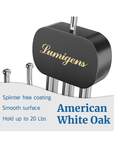 Perchero Organizador de Cinturones Lumigens Negro 1PCS