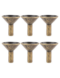 Soportes de Incienso Retro Framendino - 6 Piezas de Metal