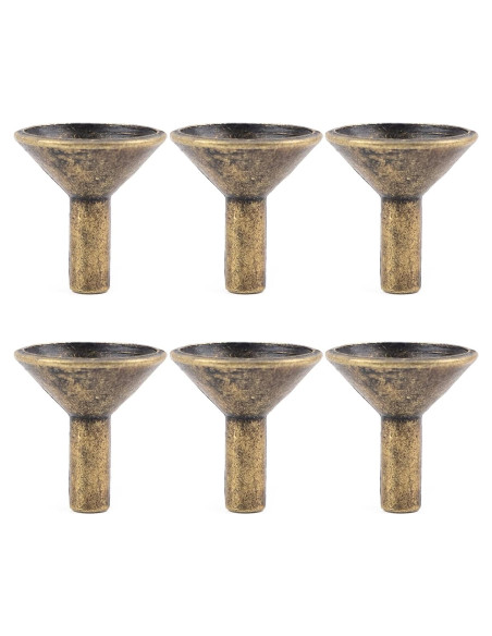 Soportes de Incienso Retro Framendino - 6 Piezas de Metal