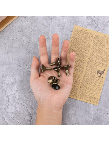 Soportes de Incienso Retro Framendino - 6 Piezas de Metal