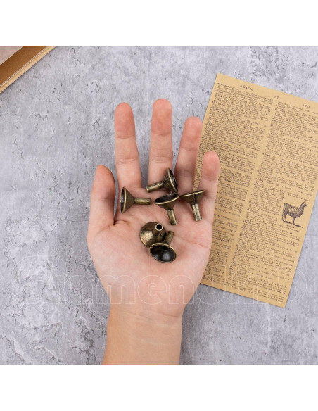 Soportes de Incienso Retro Framendino - 6 Piezas de Metal