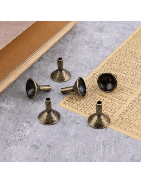 Soportes de Incienso Retro Framendino - 6 Piezas de Metal