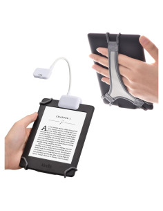 Luz de Lectura LED Clip-on TFY para Kindle y e-Readers - Blanco