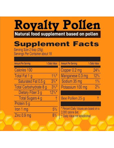 Polvo de Polen de Abeja Royalty 198g | 100% Puro y Natural 2