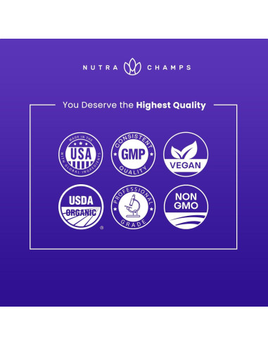 Jarabe de Saúco Negro NutraChamps 60ml - Antioxidante Sin Azúcar