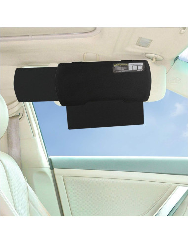 Extensor de Sombra para Visera de Coche WANPOOL WP-6 Negro