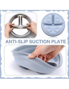 Conjunto de Platos y Utensilios para Niños Nuogo 6 Piezas 2