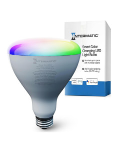 Bombilla Inteligente Intermatic ABRA BR30 RGB 750 Lúmenes Wi-Fi