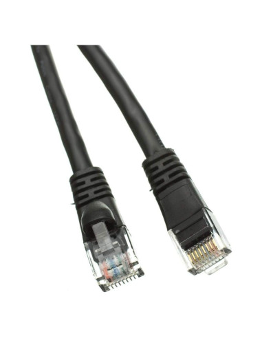 Cable Ethernet Cat6 CableWholesale 1 Pie 24AWG Negro UTP