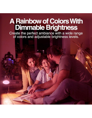 Bombilla Inteligente Intermatic ABRA BR30 RGB 750 Lúmenes Wi-Fi