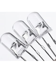 Diodos LED 3mm Fly Sky - 120 Piezas Luz Verde Brillante 2