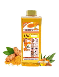 Aceite Corporal Hlonns 1000ml Cúrcuma Hidratante Natural