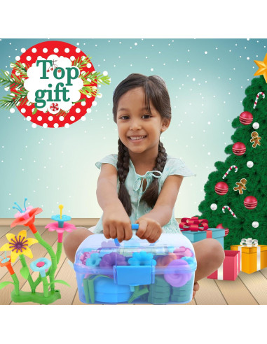 Set de Construcción Jardín de Flores BIRANCO 138 PCS