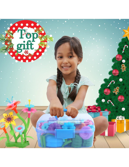 Set de Construcción Jardín de Flores BIRANCO 138 PCS